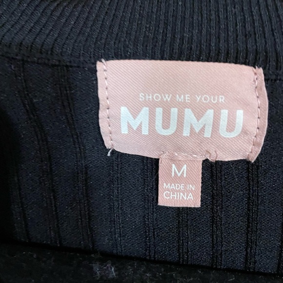 #24- SHOW ME YOUR MUMU- Charlie Zip Sweater - Picture 5 of 5